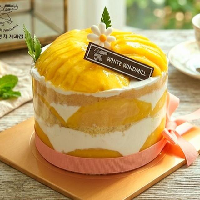 망고단지 케이크